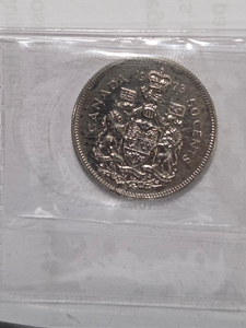 1973 50 cent Graded PL-65