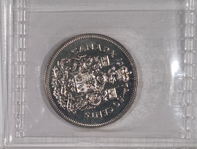 1974 50 cent Graded PL-65