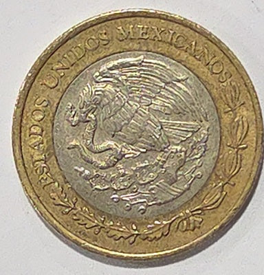 Mexico 2022 10 Pesos image 2