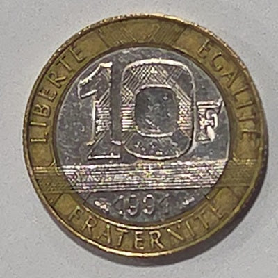 France 1991 10 Francs image 2