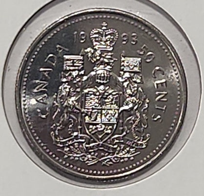 1993 50 cent BU image 0