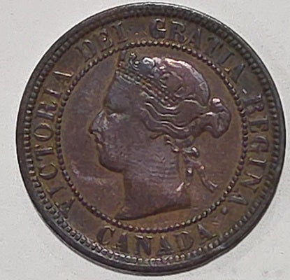1876 H Large Cent image 1
