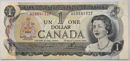 $1.00 Banknote 1973 Series Lawson-Bouey - AC5541227 image 0