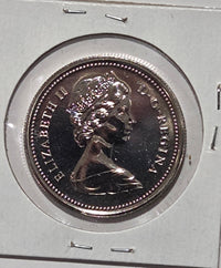1977 $1 Coin (Nickel) Detached Jewel image 1