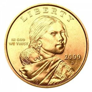 U.S. 2000D Sacagawea Dollar image 0
