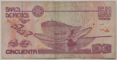 Mexico 50 Pesos Banknote 18 Oct 2000 Issue image 1