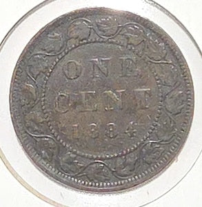 1884 Large Cent image 0