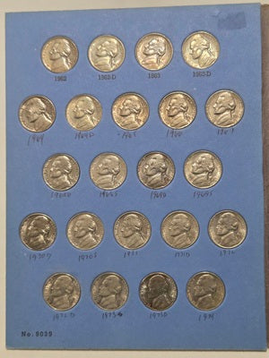 U.S. Nickel Collection Lot 13 1962 - 1977 image 2