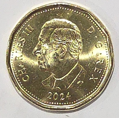 2024 $1 150th Anniversary of the Birth of L.M. Montgomery Coloured Loonie image 1