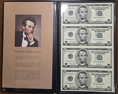 U.S. $5 Black Angus Bankers Portfolio image 0