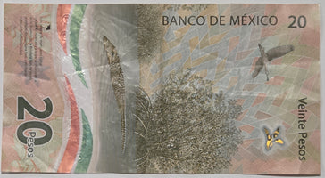 Mexico 20 Pesos Banknote 10 Oct 2022 Issue image 1