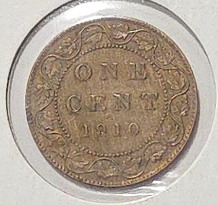 1910 Large Cent image 2