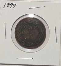 1899 Canadian Large Cent image 2
