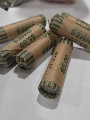 U.S. 10 cent mixed roll image 0