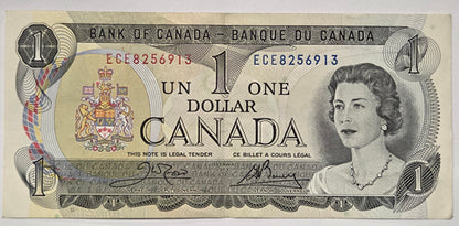 $1.00 Banknote 1973 Series  Crow-Bouey - ECE8256913 image 0