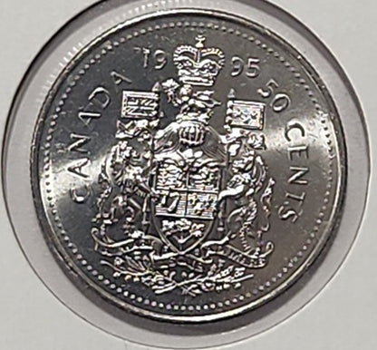 1995 50 Cent BU image 0