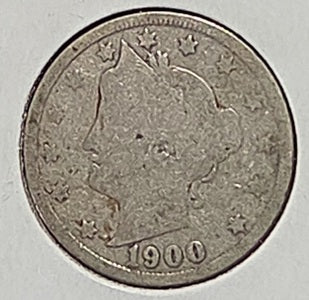 U.S. 1900 5 Cent image 1