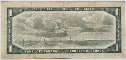 $1.00 Banknote 1954 Beattie-Rasminsky - IM0399390 image 1