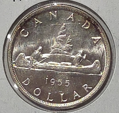 1955 $1 Silver Coin image 2