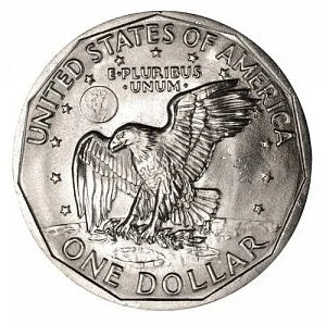 U.S. 1979S Susan B Anthony Dollar image 2