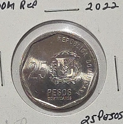 Dominican Republic 2022 25 Pesos image 2