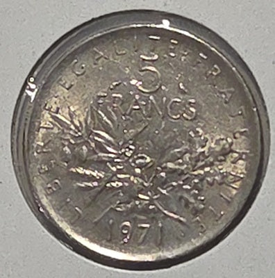France 1971 5 Francs image 2