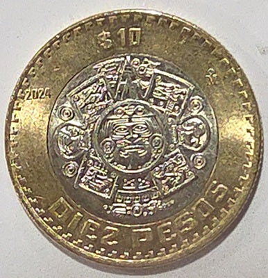 Mexico 2024 10 Pesos image 0