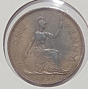 Great Britain  1937 1 Penny image 0