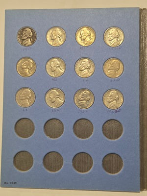U.S. Nickel Collection  Lot 12 1940 - 1972 image 1