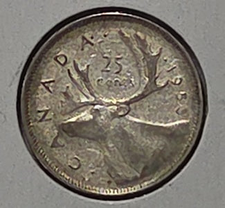 1953 25 Cent Silver image 2
