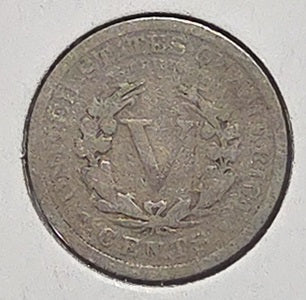 U.S. 1898 5 cent image 2