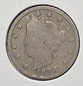 U.S. 1898 5 cent image 1