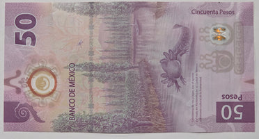 Mexico 50 Pesos Banknote 6 Dec 2023 Issue image 1