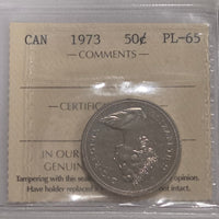 1973 50 Cent PL65 image 0