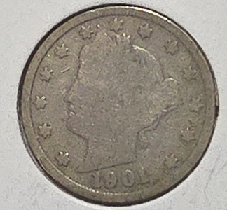 U.S. 1901 5 Cent image 1