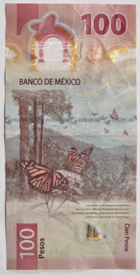Mexico 100 Pesos Banknote 15 Jun 2022 Issue image 1