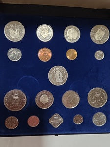 Netherlands 1980 Year Set 18 Coins image 0