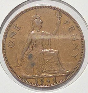 Great Britain  1944 1 Penny image 2