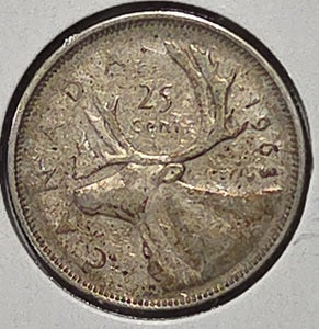 1963 25 Cent Silver image 2