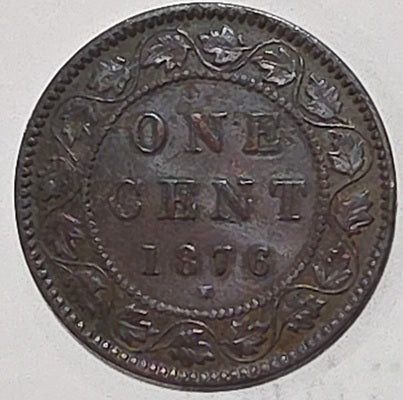 1876 H Large Cent image 0