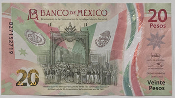 Mexico 20 Pesos Banknote 23 August 2022 Issue image 0