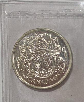 1957 50 cent Graded PL-65 image 1