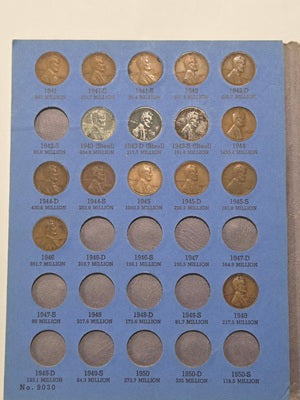 U.S. Lincoln Cent Collection Lot 1 1941 - 1988 image 2