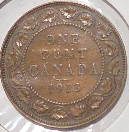 1913 Large Cent image 2