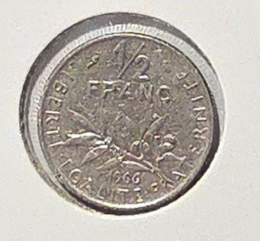 France 1966 1/2 Franc image 0