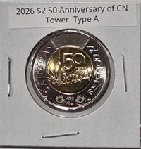 2026 $2 CN Tower Toonie type A image 0