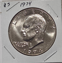 U.S. 1974 Eisenhower Dollar image 1