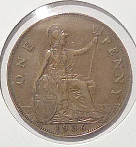 Great Britain  1936 1 Penny image 0