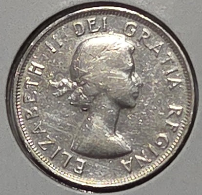 1955 50 Cent  Silver image 1