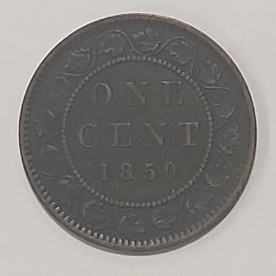 1859 Large Cent image 2